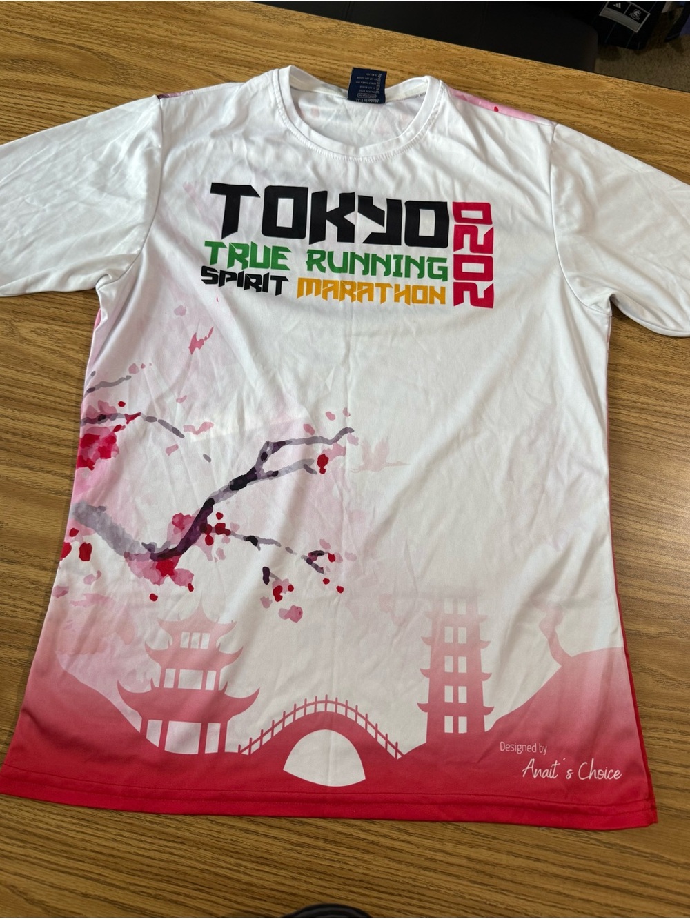 Tokyo Marathon 2020 True Running Spirit Marathon Performance Tee